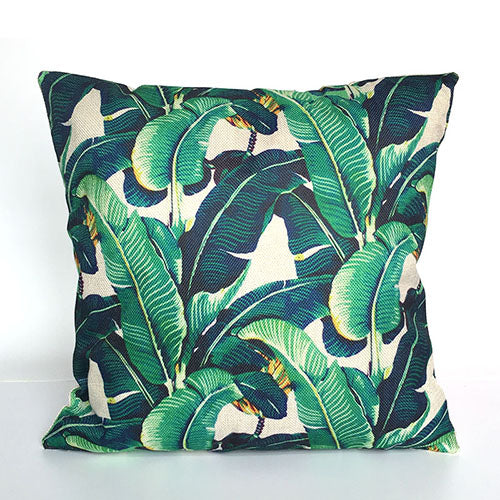 Tropical Leaf Pillow Cases