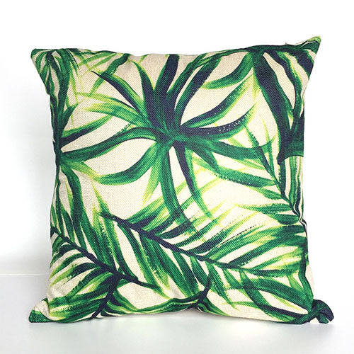 Tropical Leaf Pillow Cases