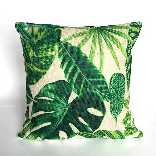 Tropical Leaf Pillow Cases